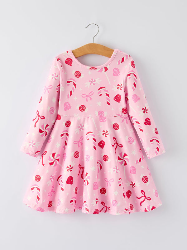 christmas-sweet-candy-dress-colorful-candies-prints-Sophia's Style-Dress-1